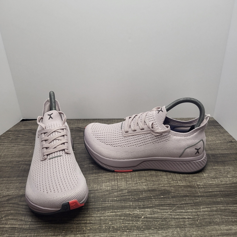 Flux Footwear Adapt Runner Mauve Athletic Knit Shoes Women's Sz 5.5 New